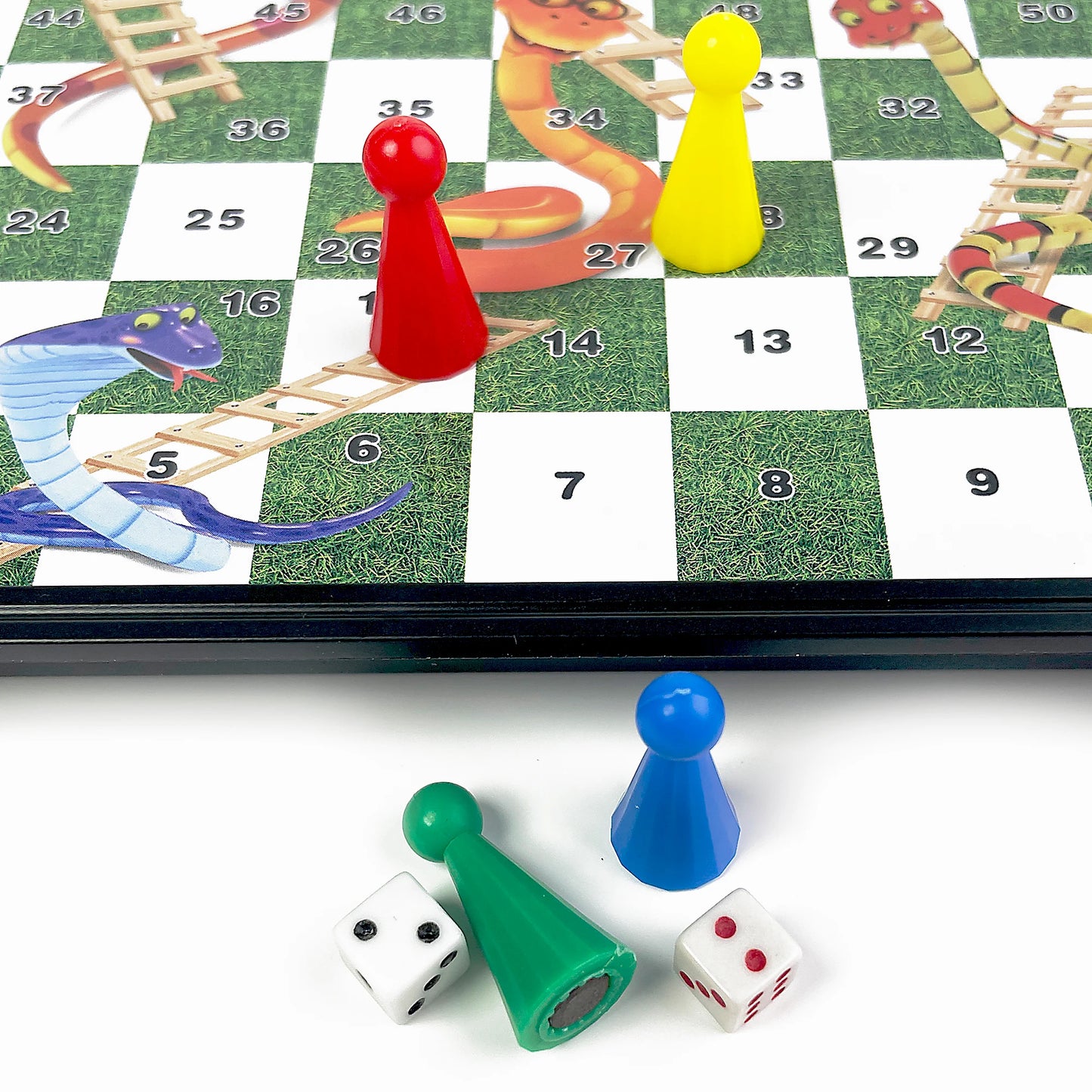 Coffret de Jeux de Société Magnétique 10-en-1 – Plateau Pliable et Portable pour Voyage, Camping et Famille