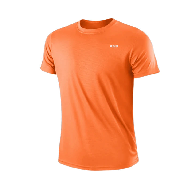 T-Shirt de Sport Homme Respirant – Séchage Rapide pour Running, Fitness & Musculation