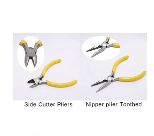 Multifunctional Hand Tools Jewelry Pliers Equipment Round Nose End Cutting Wire Pliers For Jewelry Making Handmade Accessories
