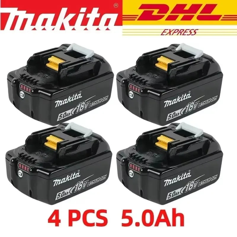Makita 18V battery for Makita 18V power tools The 18V Makita BL1860B rechargeable battery can replace BL1850B LXT400
