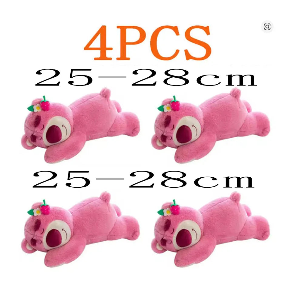 Peluche Disney Officielle Lotso – Ours Fraise de Toy Story (Coussin Canapé Ultra-Doux, Certifié CE)