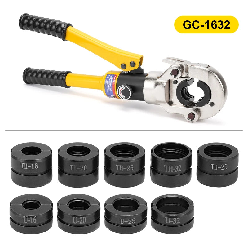 Pince à Sertir Hydraulique Professionnelle pour Tubes PEX et Cuivre
