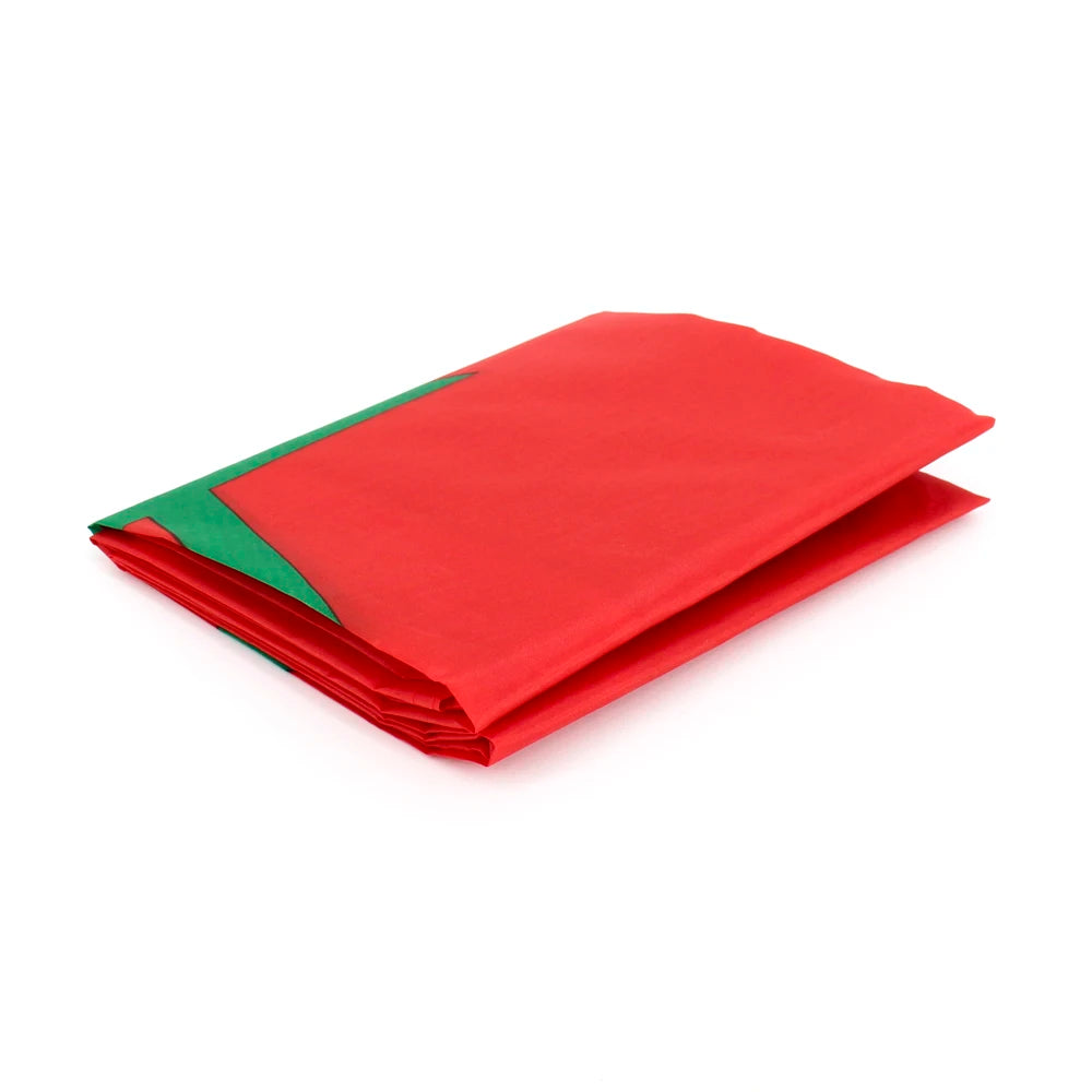 Drapeau du Maroc Officiel – Grand Format 90x150cm en Polyester Résistant – Décoration Murale et Événementielle