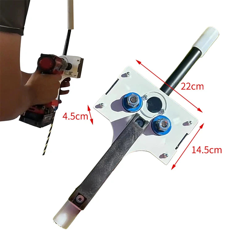 Heavy Hand-held Cable Puller Wiring Tool 8mm Electrical Cable Puller Used For Narrow Space Wall Underground Data Center Pipeline