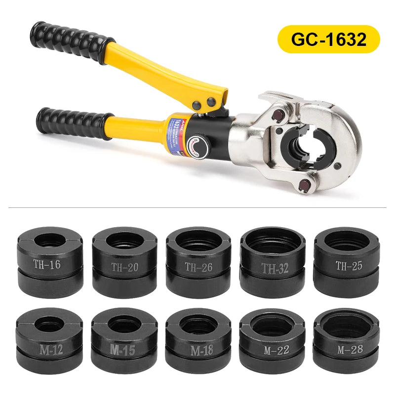Pince à Sertir Hydraulique Professionnelle pour Tubes PEX et Cuivre