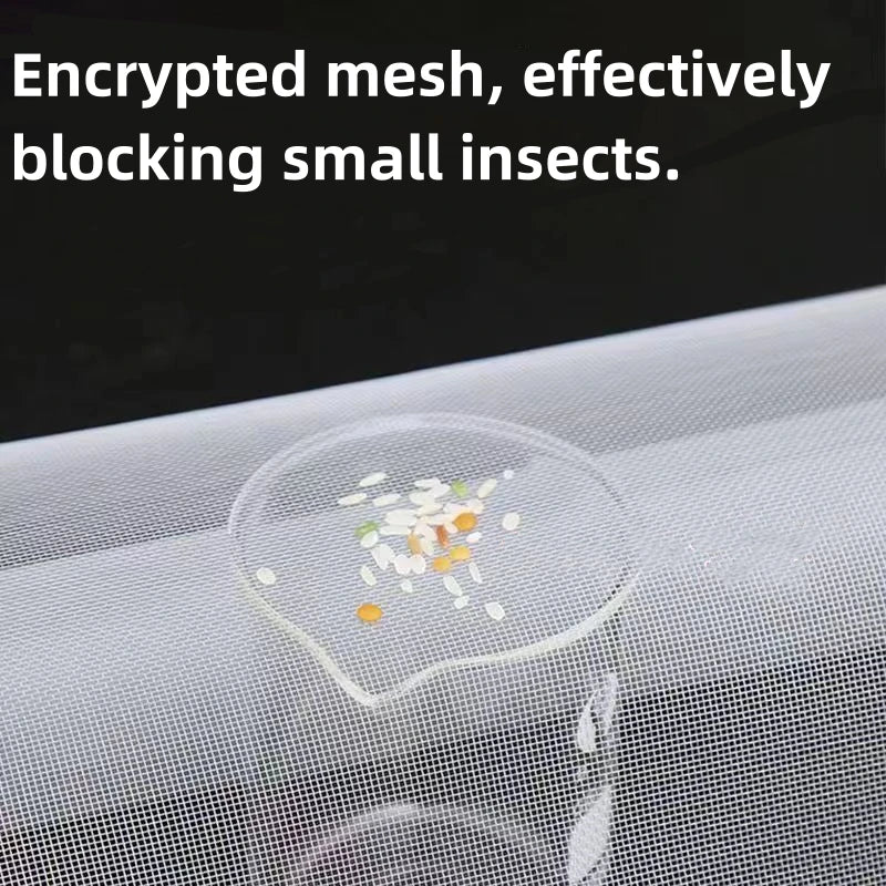 Moustiquaire de Fenêtre et Porte Blanche – Filet de Protection Anti-Moustique et Insectes (Tailles Multiples)