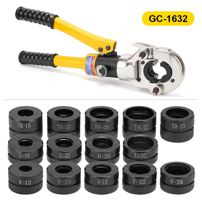 Pince à Sertir Hydraulique Professionnelle pour Tubes PEX et Cuivre