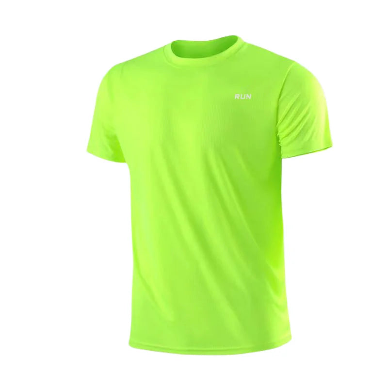 T-Shirt de Sport Homme Respirant – Séchage Rapide pour Running, Fitness & Musculation