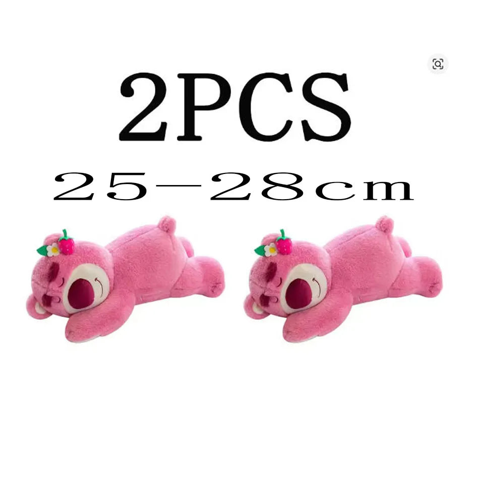 Peluche Disney Officielle Lotso – Ours Fraise de Toy Story (Coussin Canapé Ultra-Doux, Certifié CE)
