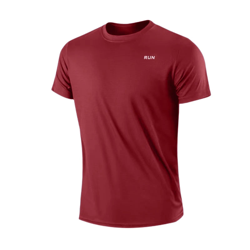 T-Shirt de Sport Homme Respirant – Séchage Rapide pour Running, Fitness & Musculation
