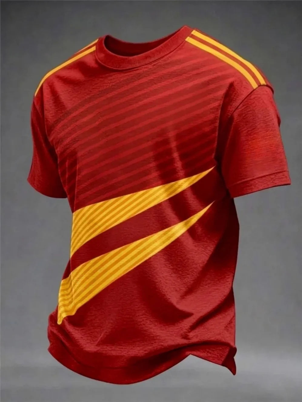 2026 Summer Spain Football Jerseys for Men Classic God Spain Short Sleeve Tees Casual O-Neck Sports Style T-Shirt Man Clothing