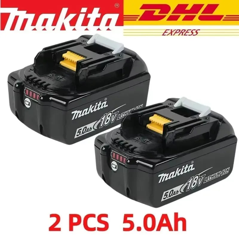 Makita 18V battery for Makita 18V power tools The 18V Makita BL1860B rechargeable battery can replace BL1850B LXT400