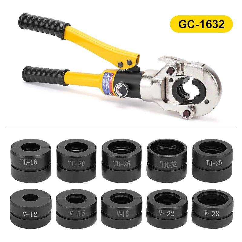 Pince à Sertir Hydraulique Professionnelle pour Tubes PEX et Cuivre