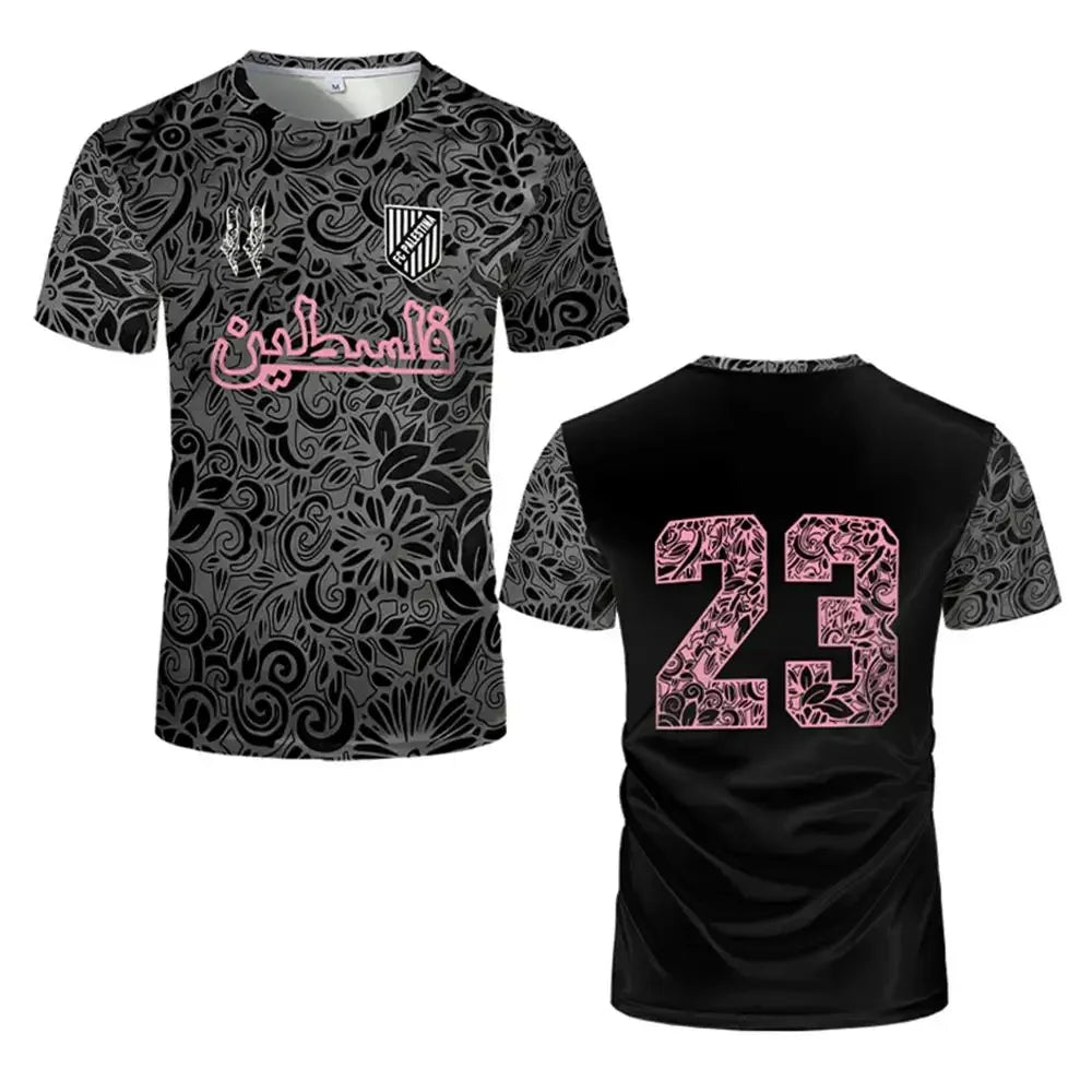 T-shirt Palestine Supporter – Maillot de Sport Respirant Impression Numérique 3D (XXS au 6XL)