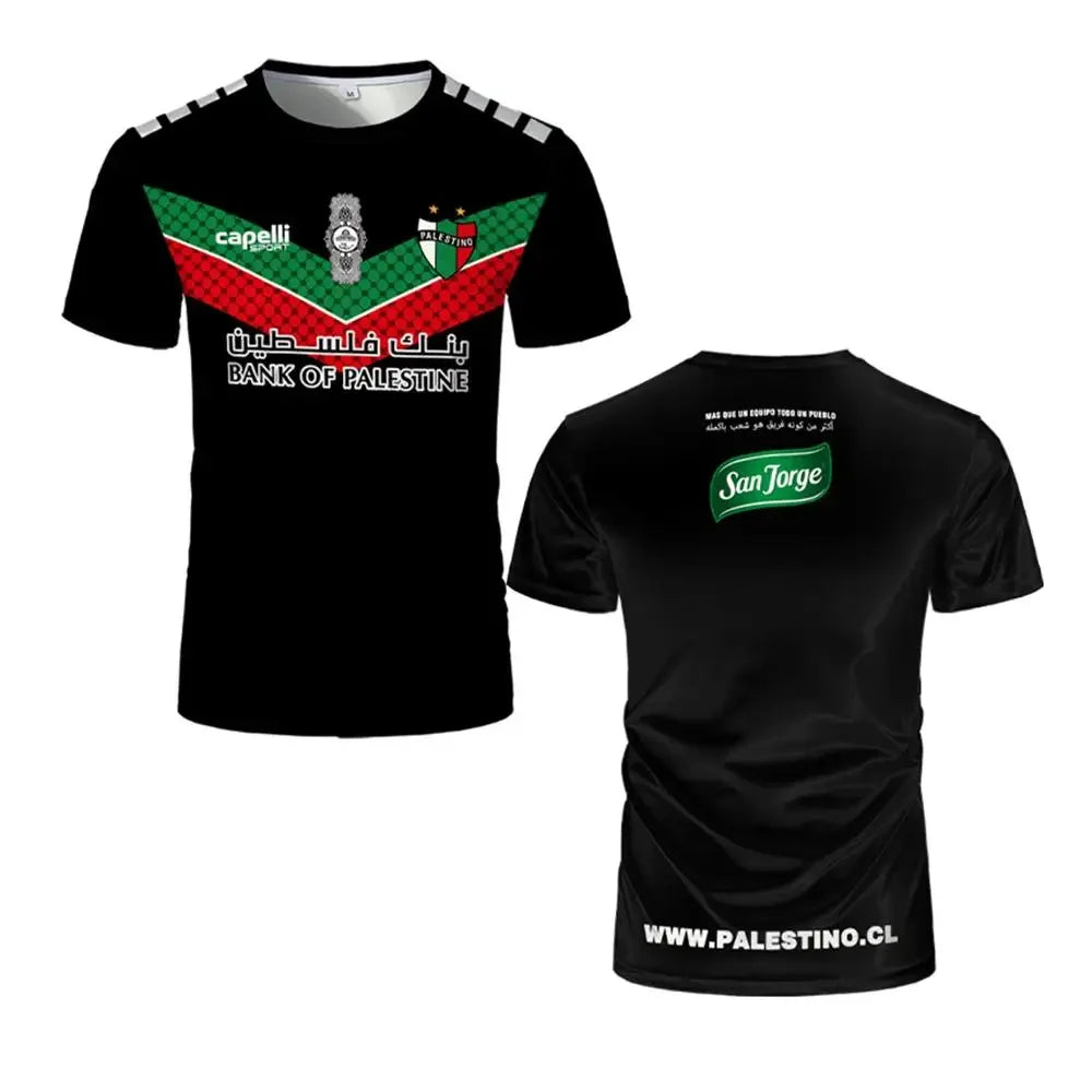 T-shirt Palestine Supporter – Maillot de Sport Respirant Impression Numérique 3D (XXS au 6XL)