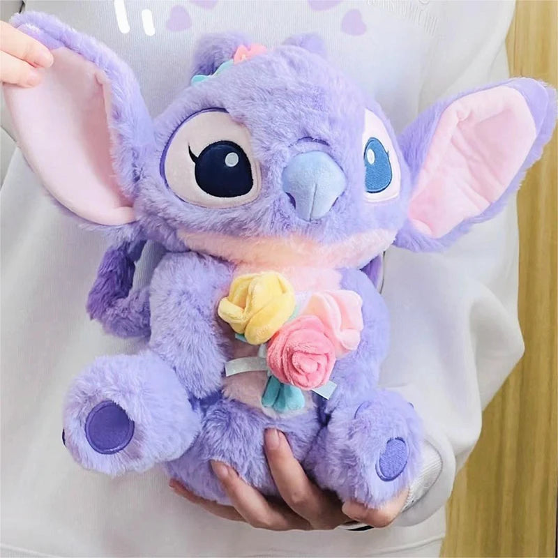 Peluche Disney Officielle Stitch – Doudou Kawaii en Peluche Douce 25-30cm, Idée Cadeau Anniversaire Enfant (Certifié CE)